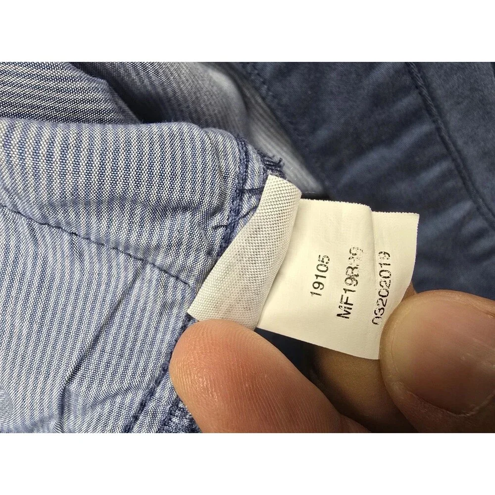 ​Peter Millar Crown Comfort Five-Pocket Pants Men's 38x32 Slate Blue Cotton...